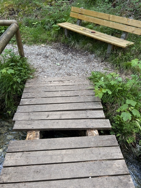 Goldbachbrücke vorher