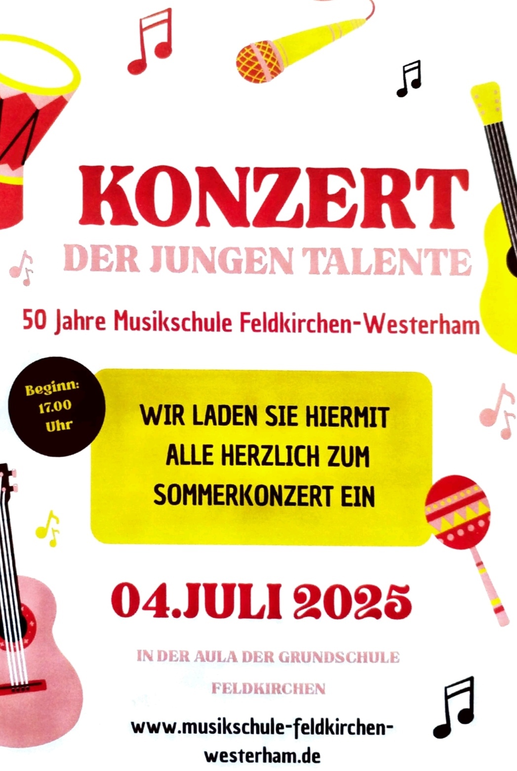 Konzert Musikschule
