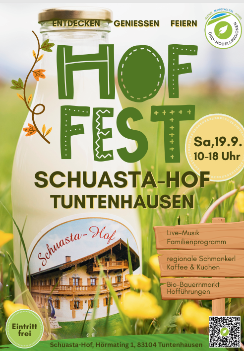 Plakat Hoffest Schuastahof
