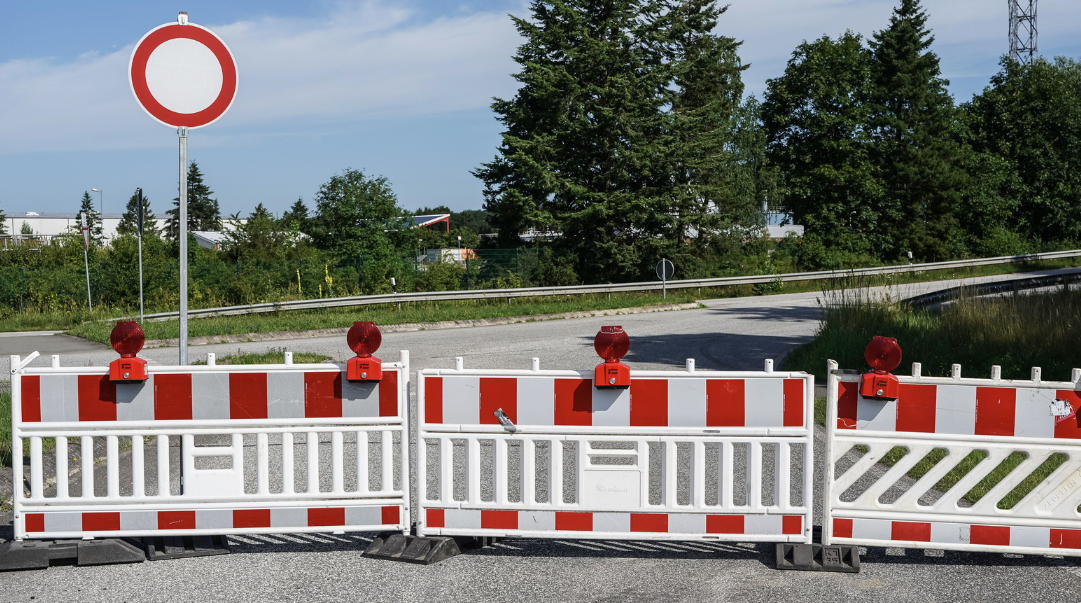 Straßensperrung